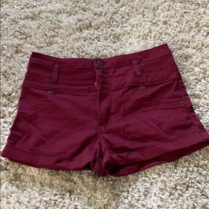 high rise shorts